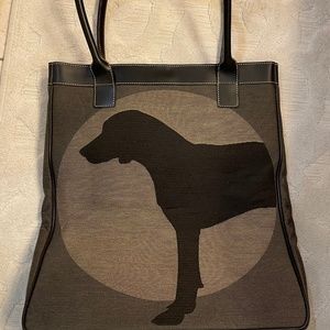 William Wegman crypton dog tote